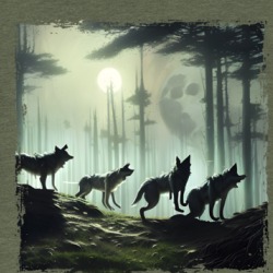 Wolf Pack In The Forest T Shirt 39504594