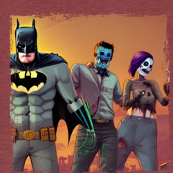 Batman And Zombies T Shirt 39505053