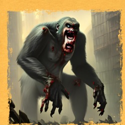 King Kong Zombie Art T Shirt 39505056