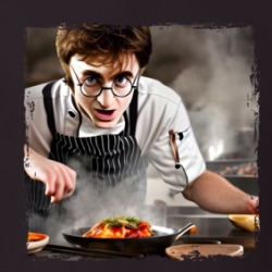 Chef Harry Potter In Kitchen Cooking Funny Parody T Shirt 39513329