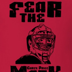 Carey Price Fear The Mask Hockey Goalie Sports T Shirt 39526-NPT