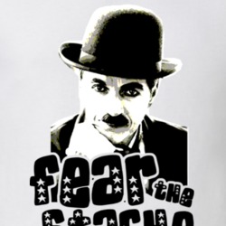 Charlie Chaplin Fear The Stache Icon Funny T Shirt 39530