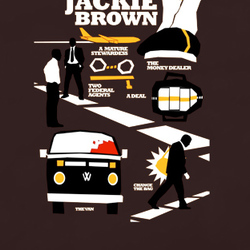 Jackie Brown Quentin Tarantino Movie T Shirt 39532