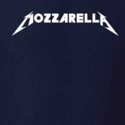Mozarella Metallica Inspired Parody T Shirt 39546987