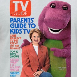 Barney Jane Pauley Tv Raglan T Shirt 39563891