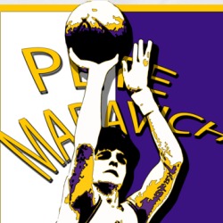 Pistol Pete Maravich Basketball T Shirt 39565995