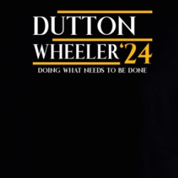 Dutton Wheeler 2024 President Vp Usa Parody Hoodie 39565997
