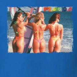 Florida Bikini Girls Postcard T Shirt 39566249