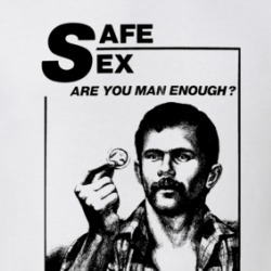 Safe Sex Are You Man Enough Condom T Shirt 39567013