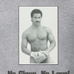 No Glove No Love Safe Sex Ad T Shirt 39567402