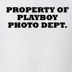 Property Of Playboy Photo Dept. T Shirt 39567719