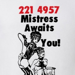 Tart Card Mistress Awaits You T Shirt 39567728