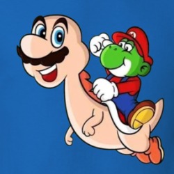 Mario Yoshi Body Swap T Shirt 39568406