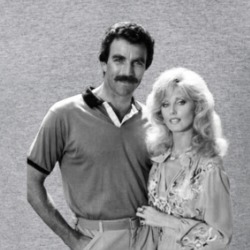 Magnum P.i. Tom Selleck Morgan Fairchild Tv T Shirt 39588687