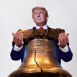 Donald Trump Holding The Liberty Bell T Shirt 39598075