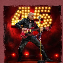 Donald Trump 45 Rock Star World Tour Parody T Shirt 39598078