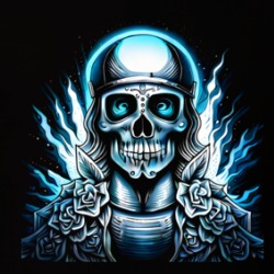 Mystic Skull Cool Design T Shirt 39600978