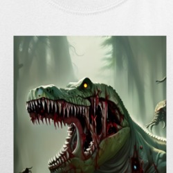 Zombie T-rex Dinosaur Cool T Shirt 39600990
