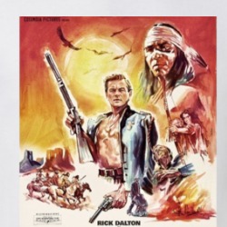 Comanche Uprising Rick Dalton Parody Movie T Shirt 39658195