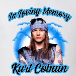 Kurt Cobain In Loving Memory Music Fan T Shirt 39666312