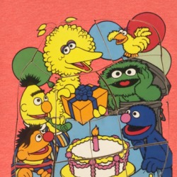 Sesame Street Happy Birthday Puzzle T Shirt 39667623