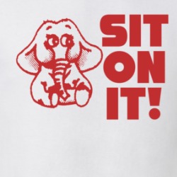 Sit On It Baby Elephant Cute T Shirt 39667890