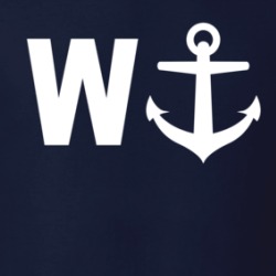 W Anchor Wanker British Slang T Shirt 39669020
