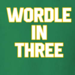Wordle In Three T Shirt 39669022