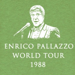 Enrico Palazzo World Tour 1988 Naked Gun Movie T Shirt 39669024