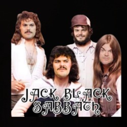 Jack Black Rock Band Sabbath Parody T Shirt 39669034