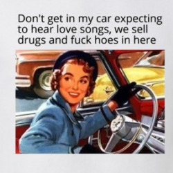 Don't Get In My Car Expecting To Hear Love Songs T Shirt 39670804