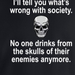No One Drinks From The Skulls Of Their Enemies Anymore Crewneck Sweatshirt 39671834