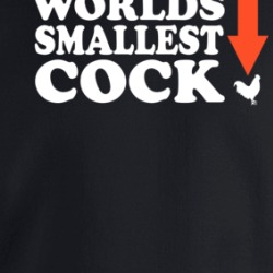 Worlds Smallest Cock Rooster Crewneck Sweatshirt 39672877