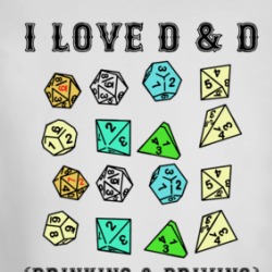 I Love D And D Drinking And Driving Long Sleeve T Shirt 39674547