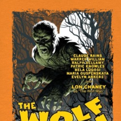 The Wolf Man 40s Movie T Shirt 39674549