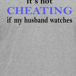 It's Not Cheating If My Husband Watches Raglan T Shirt 39674895