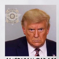 Donald Trump American Badass Mugshot T Shirt 39675419