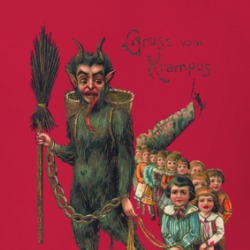 Gruss Von Krampus Stealing Children T Shirt 39676102