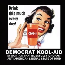 Democrat Kool Aid Cnn Funny T Shirt 39687892