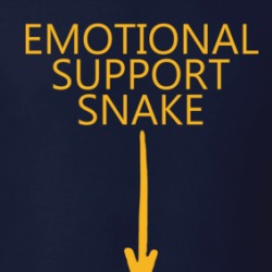 Emotional Support Snake Arrow Down T Shirt 39700970