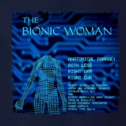 The Bionic Woman Anatomical Damage Tv Series T Shirt 39703613