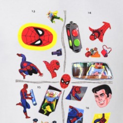 Spiderman Stickers T Shirt 39710540