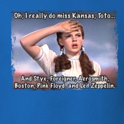 I Really Do Miss Kansas, Toto 80s Rock Bands Dorothy Gale Wizard Of Oz T Shirt 39713717