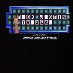Wheel Of Fortune Fuck Justin Trudeau T Shirt 39719053