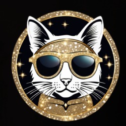 Cool Cat With Sunglasses T Shirt 39719054