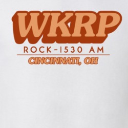 Wkrp Rock 1530 Am Cincinnati Ohio Tv Series Fan T Shirt 39720271