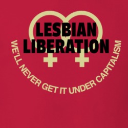 Lesbian Liberation We'll Never Get It Under Capitalism Retro T Shirt 39724208