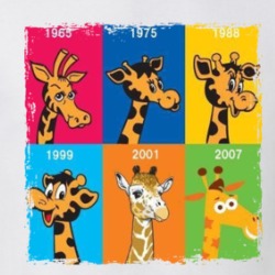 Toys R Us Geoffrey Through The Years T Shirt 39724217