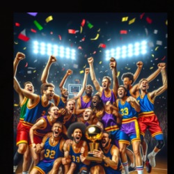 Basketball Celebration Team Win Hoops Fan T Shirt 39725630