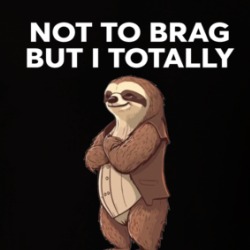Not To Brag But I Totally Got Out Of Bed Today Sloth T Shirt 39726272